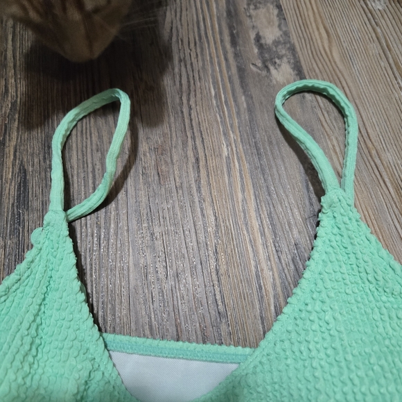 SHEIN Mint Green Bikini Top - Picture 2 of 13